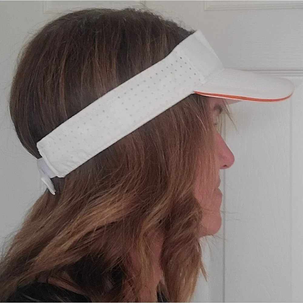 peleton visor hat white one size fits most
